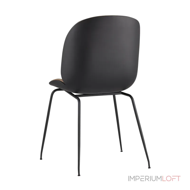 Beetle PU бежевый, металлический каркас, черные ножки от ImperiumLoft