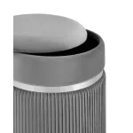 Миранда с ящиком серебро велюр серый от ImperiumLoft