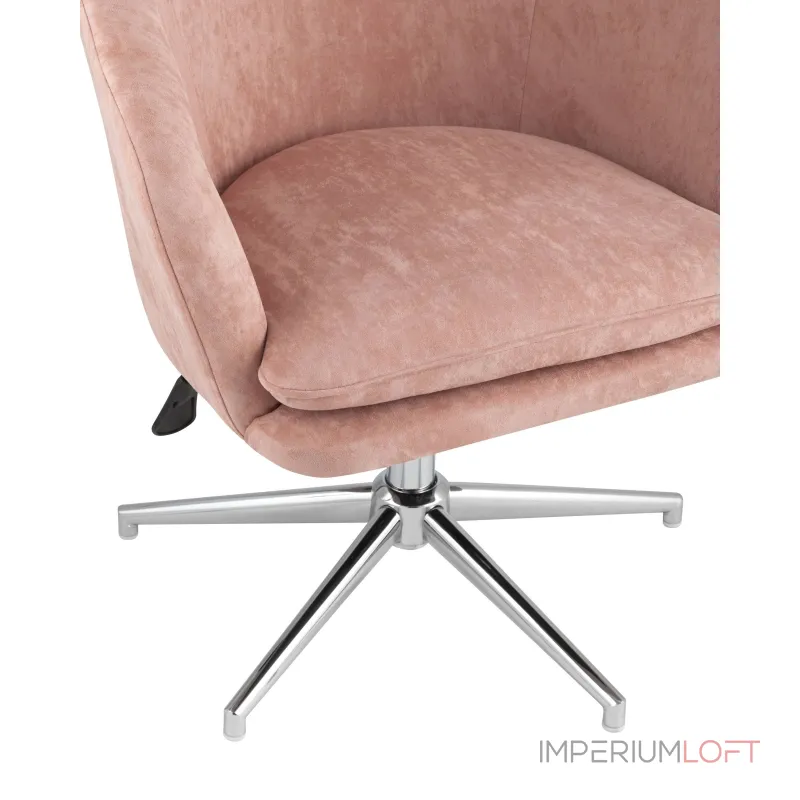 Харис регулируемое розовое мягкое обивка замша от ImperiumLoft Харис регулируемое розовое мягкое обивка замша от ImperiumLoft