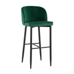 Оскар велюр изумрудный, обивка из практичной и устойчивой к истиранию мебельной велюровой ткани, от ImperiumLoft