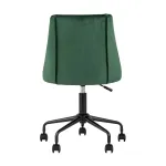 Сиана зеленый обивка велюр крестовина металл черный механизм регулировки высоты от ImperiumLoft