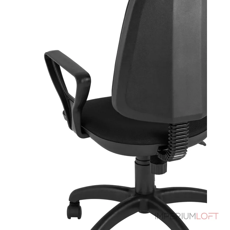 офисное Престиж черное обивка ткань крестовина пластик от ImperiumLoft