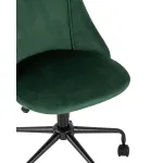 Сиана зеленый обивка велюр крестовина металл черный механизм регулировки высоты от ImperiumLoft