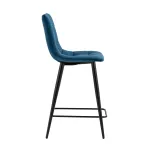 Джанго велюр синий ножки металл высота сиденья 60 см от ImperiumLoft