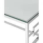 120*60 БРУКЛИН серебро, каркас нержавеющая сталь от ImperiumLoft