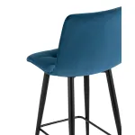 Джанго велюр синий ножки металл высота сиденья 60 см от ImperiumLoft