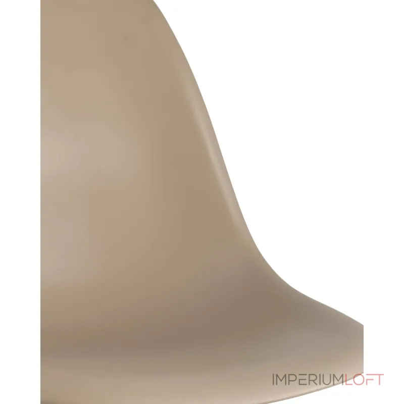 DSW бежевый, литой полипропилен, стальной каркас, массив бука от ImperiumLoft