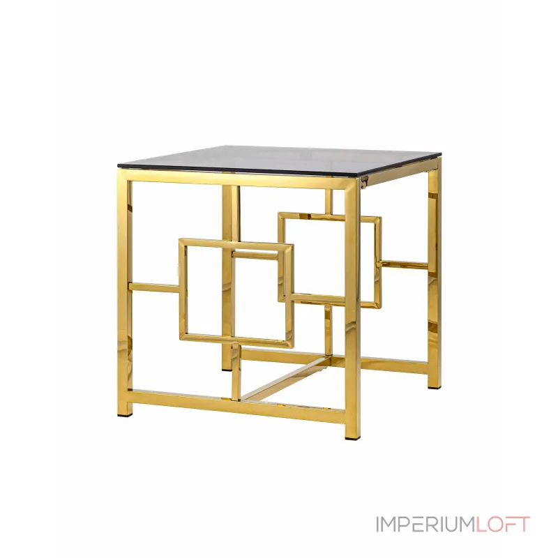 55*55 БРУКЛИН сталь золото стекло smoke от ImperiumLoft 55*55 БРУКЛИН сталь золото стекло smoke от ImperiumLoft