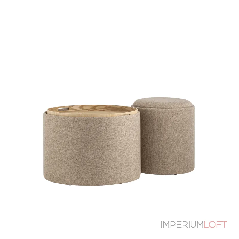 Хюгге S рогожка бежевый от ImperiumLoft