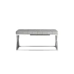 ИНСИГНИЯ серый велюр нержавеющая сталь серебро от ImperiumLoft