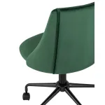 Сиана зеленый обивка велюр крестовина металл черный механизм регулировки высоты от ImperiumLoft