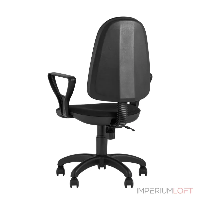 офисное Престиж черное обивка ткань крестовина пластик от ImperiumLoft