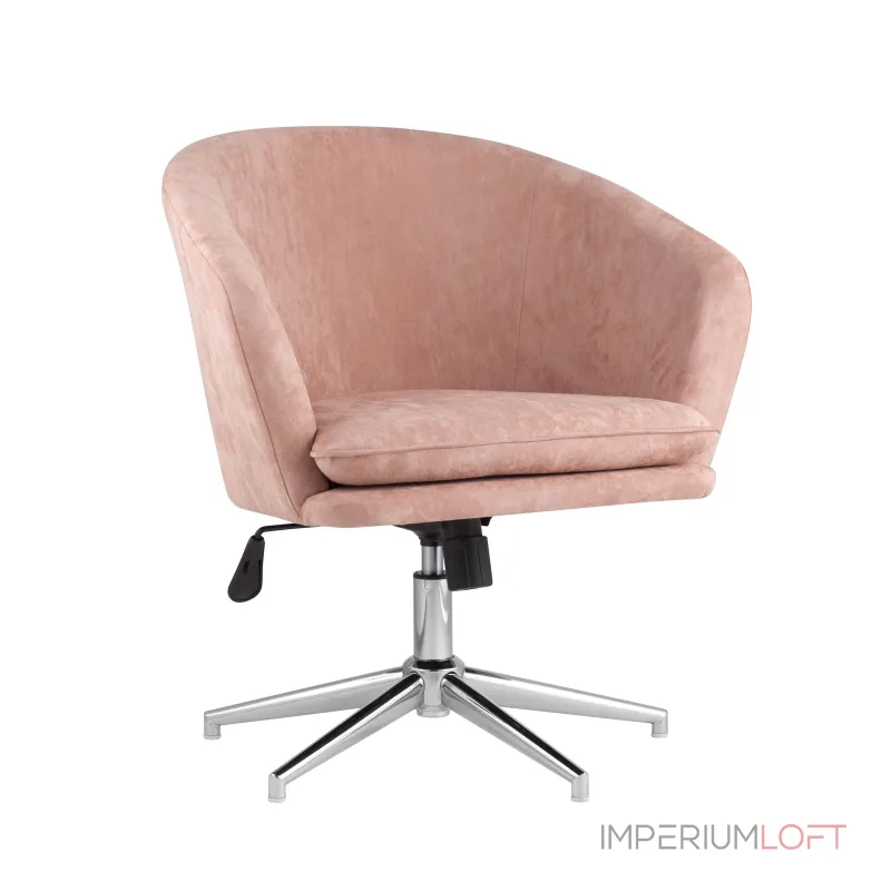 Харис регулируемое розовое мягкое обивка замша от ImperiumLoft Харис регулируемое розовое мягкое обивка замша от ImperiumLoft