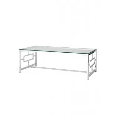 Журнальный стол 120*60 БРУКЛИН серебро