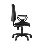 офисное Престиж черное обивка ткань крестовина пластик от ImperiumLoft