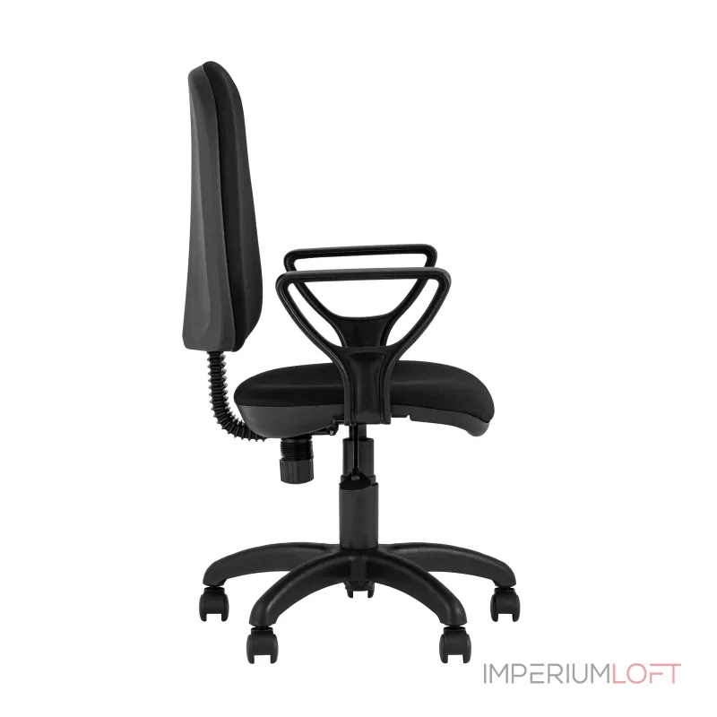 офисное Престиж черное обивка ткань крестовина пластик от ImperiumLoft