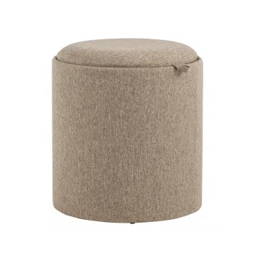 Пуф-столик с ящиком Хюгге S рогожка бежевый Пуф-столик с ящиком Хюгге S рогожка бежевый