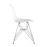 DSR белый, полипропилен, основание хромированный металл, ножки с резиновыми прокладками от ImperiumLoft