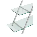 Гейт прозрачное стекло сталь серебро от ImperiumLoft