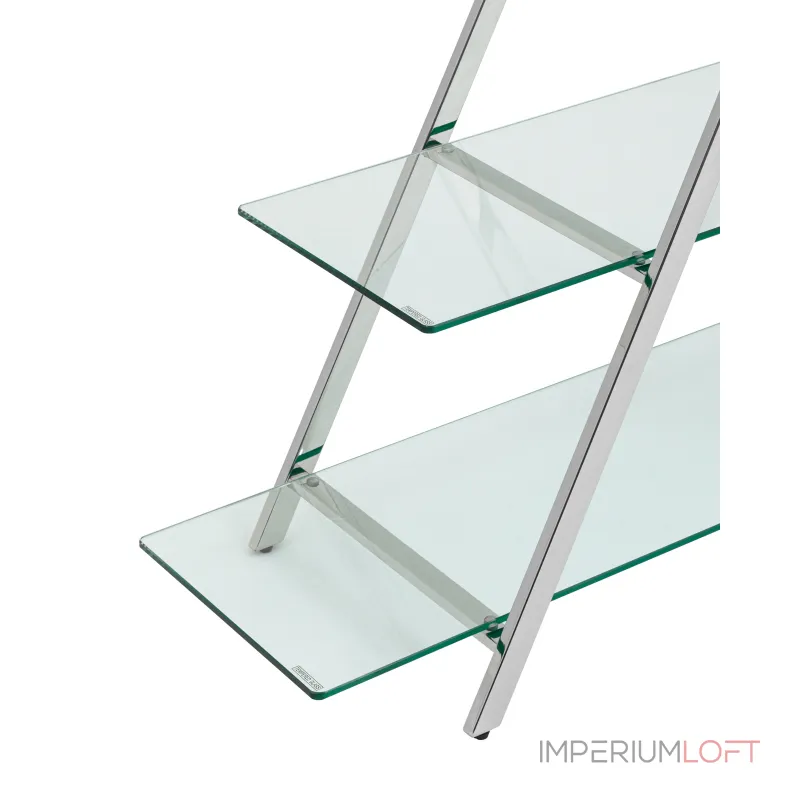 Гейт прозрачное стекло сталь серебро от ImperiumLoft