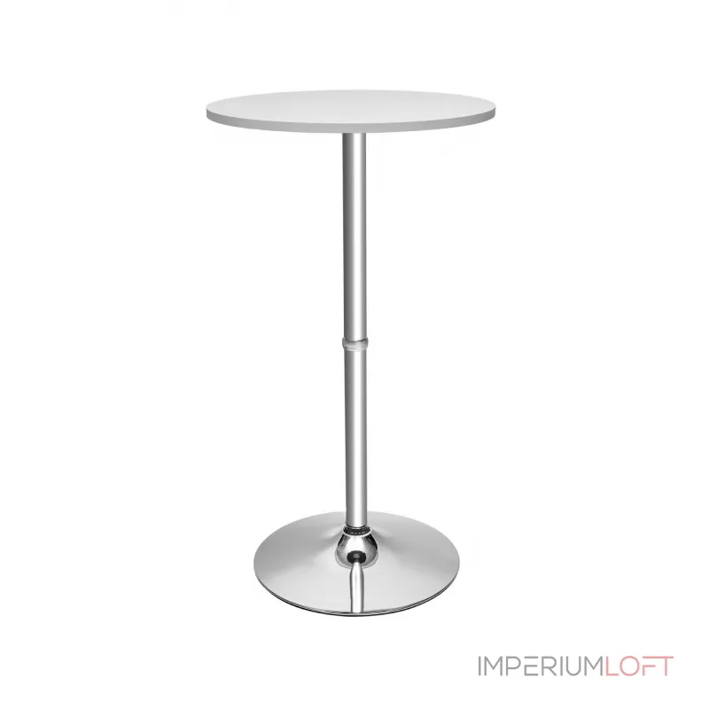 Мохито NEW белый, металлокаркас с гальванизацией хромом, с гальванизацией хромом от ImperiumLoft