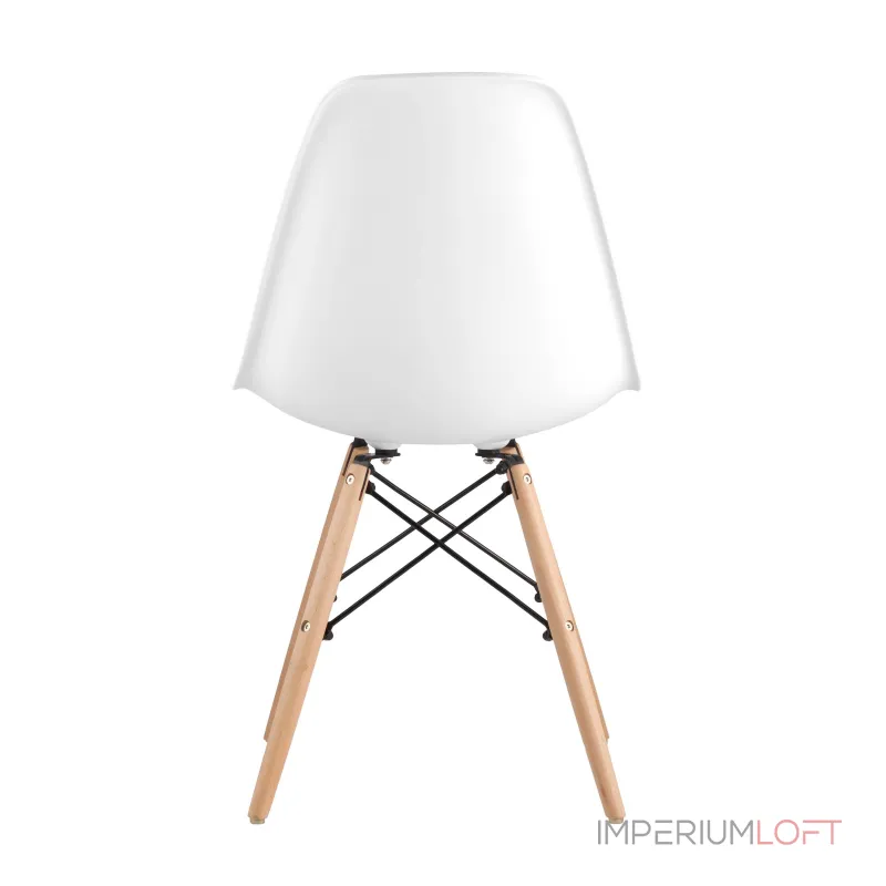 Eames DSW белый пластиковый, ножки массив бука от ImperiumLoft