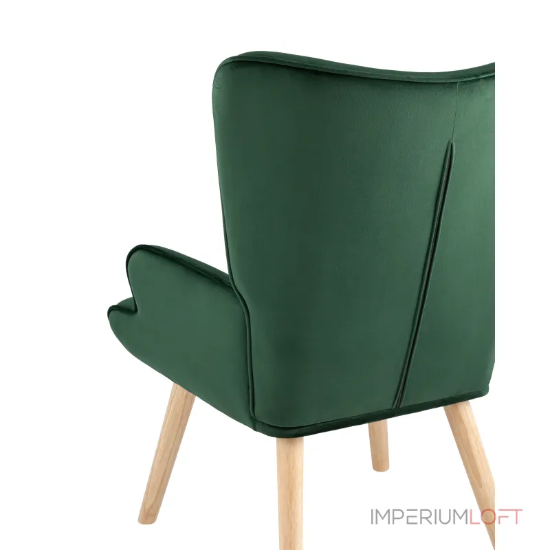 Хью велюр темно-зеленый от ImperiumLoft