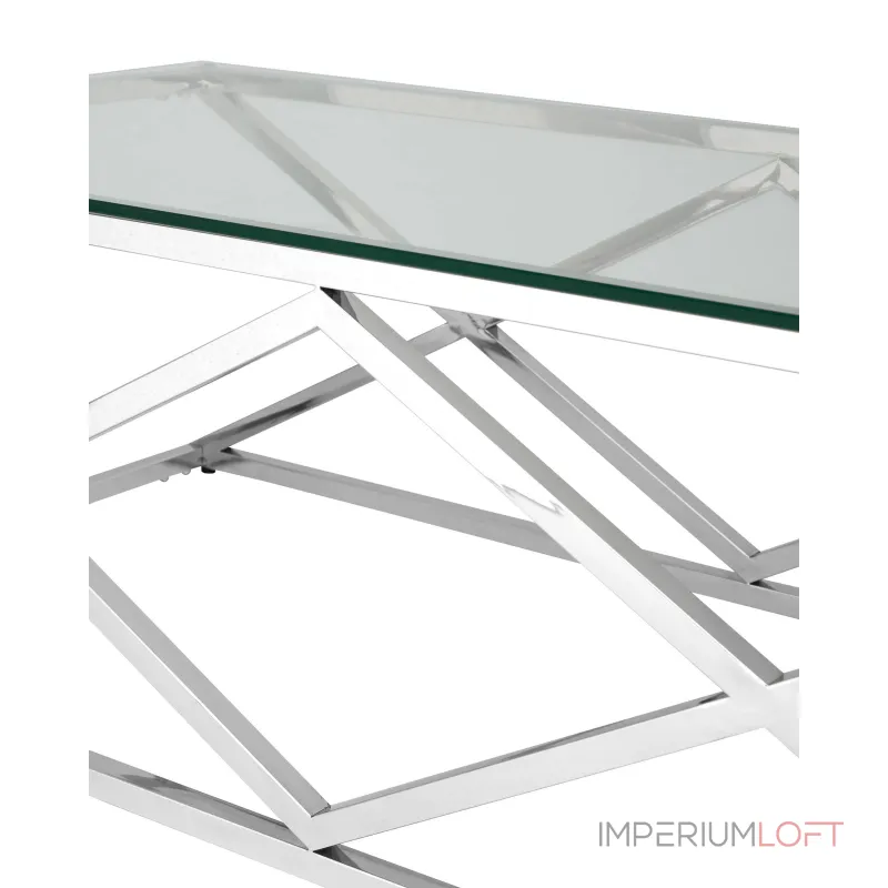 120*60 ИНСИГНИЯ серебро, каркас нержавеющая сталь от ImperiumLoft