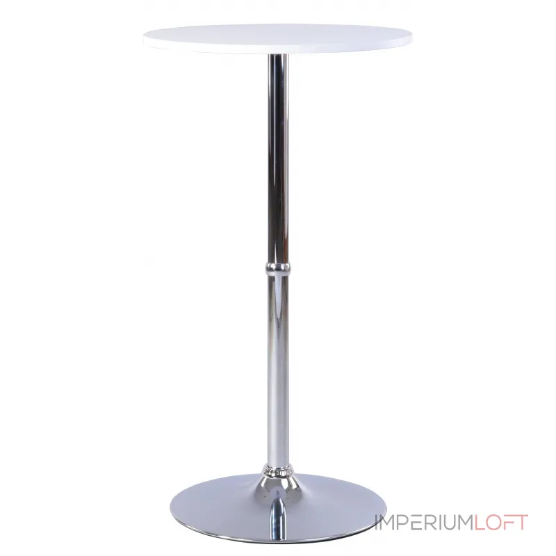 Мохито NEW белый, металлокаркас с гальванизацией хромом, с гальванизацией хромом от ImperiumLoft