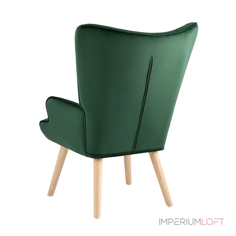 Хью велюр темно-зеленый от ImperiumLoft