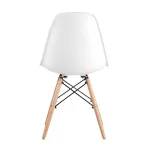 Eames DSW белый пластиковый, ножки массив бука от ImperiumLoft