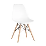 Eames DSW белый пластиковый, ножки массив бука от ImperiumLoft