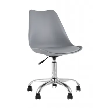 Стул офисный BLOK NEW пластиковый серый Стул офисный BLOK NEW пластиковый серый