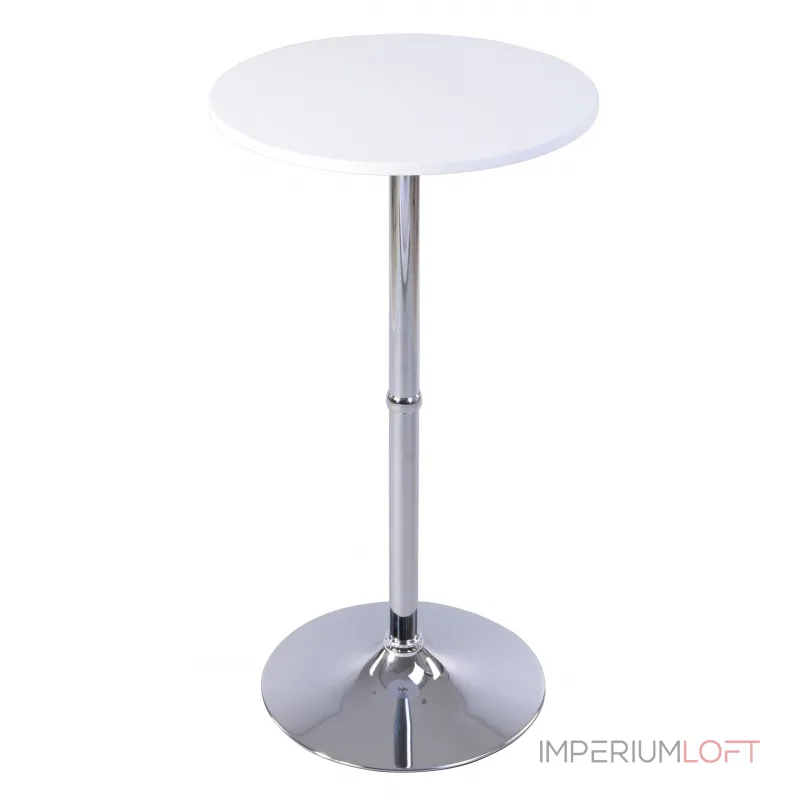 Мохито NEW белый, металлокаркас с гальванизацией хромом, с гальванизацией хромом от ImperiumLoft