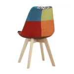 обеденный FRANKFURT обивка ткань пэчворк ножки массив бука от ImperiumLoft