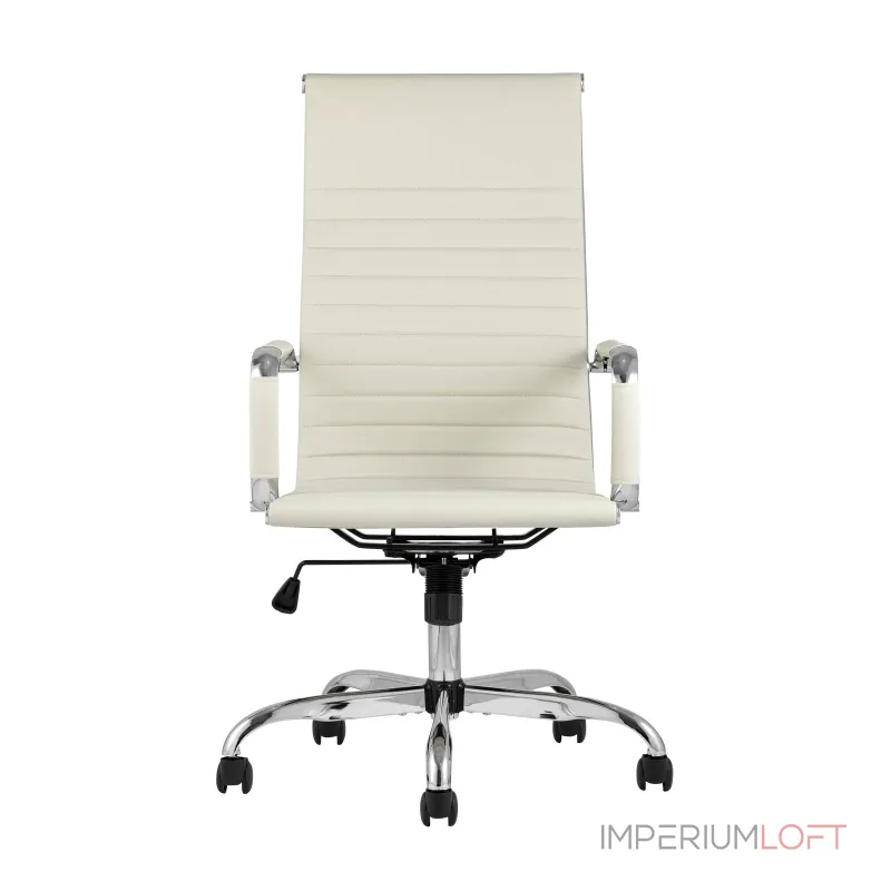 TopChairs City офисное бежевое обивка экокожа, механизм качания Top Gun от ImperiumLoft TopChairs City офисное бежевое обивка экокожа, механизм качания Top Gun от ImperiumLoft