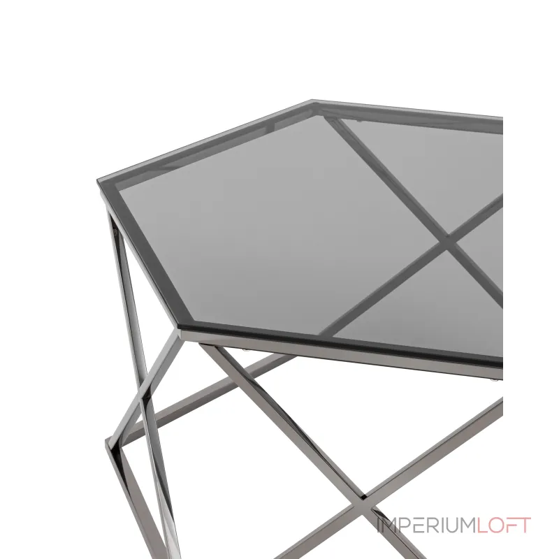 Круз 93*80 стекло smoke сталь темный хром от ImperiumLoft Круз 93*80 стекло smoke сталь темный хром от ImperiumLoft