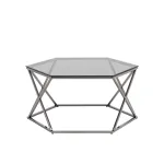 Круз 93*80 стекло smoke сталь темный хром от ImperiumLoft