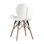 обеденный дизайнерский Бон обивка экокожа белый от ImperiumLoft