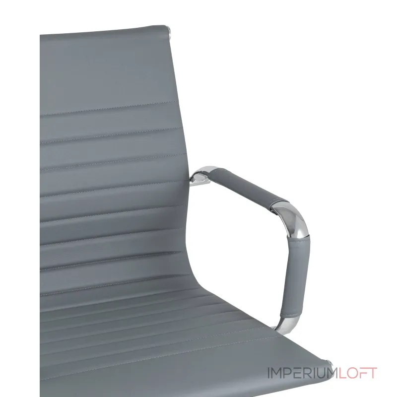 TopChairs Visit серое, обивка из экокожи, металический каркас от ImperiumLoft TopChairs Visit серое, обивка из экокожи, металический каркас от ImperiumLoft