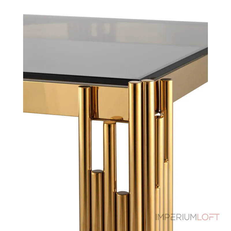 55*55 ГЭТСБИ сталь золото стекло smoke от ImperiumLoft 55*55 ГЭТСБИ сталь золото стекло smoke от ImperiumLoft