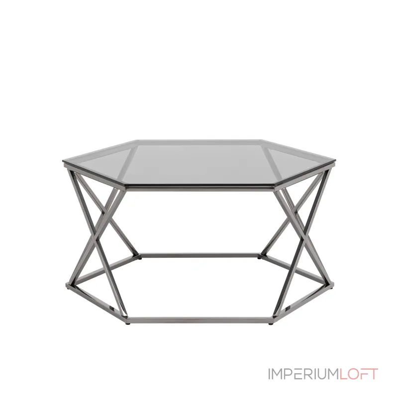 Круз 93*80 стекло smoke сталь темный хром от ImperiumLoft Круз 93*80 стекло smoke сталь темный хром от ImperiumLoft