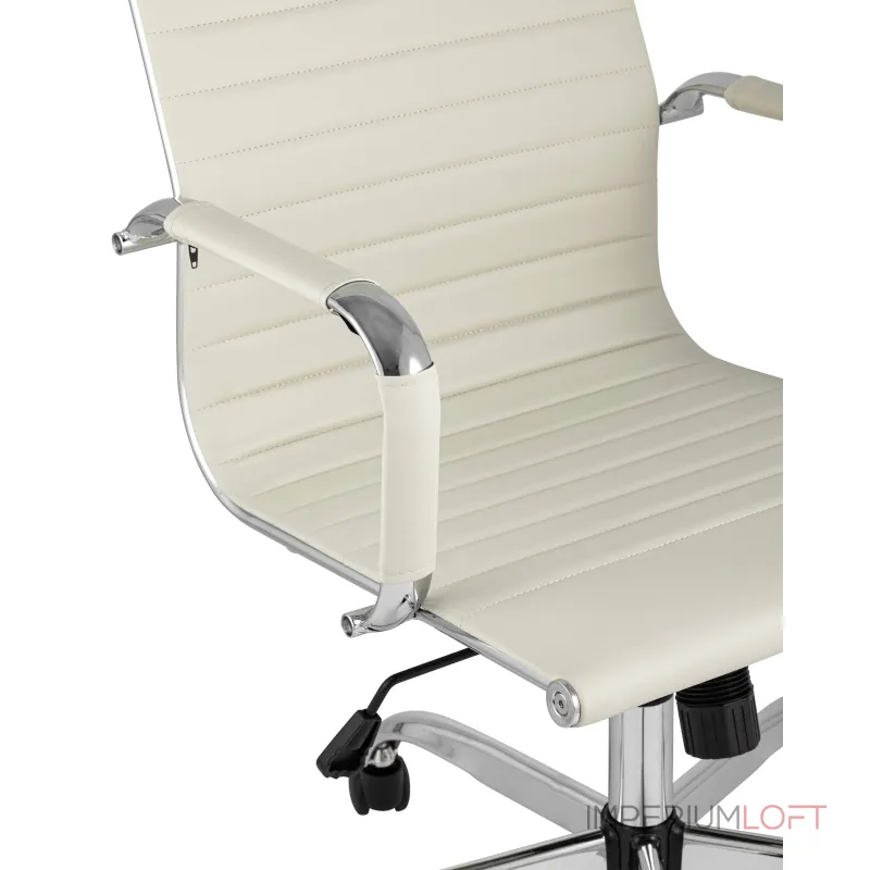 TopChairs City офисное бежевое обивка экокожа, механизм качания Top Gun от ImperiumLoft TopChairs City офисное бежевое обивка экокожа, механизм качания Top Gun от ImperiumLoft