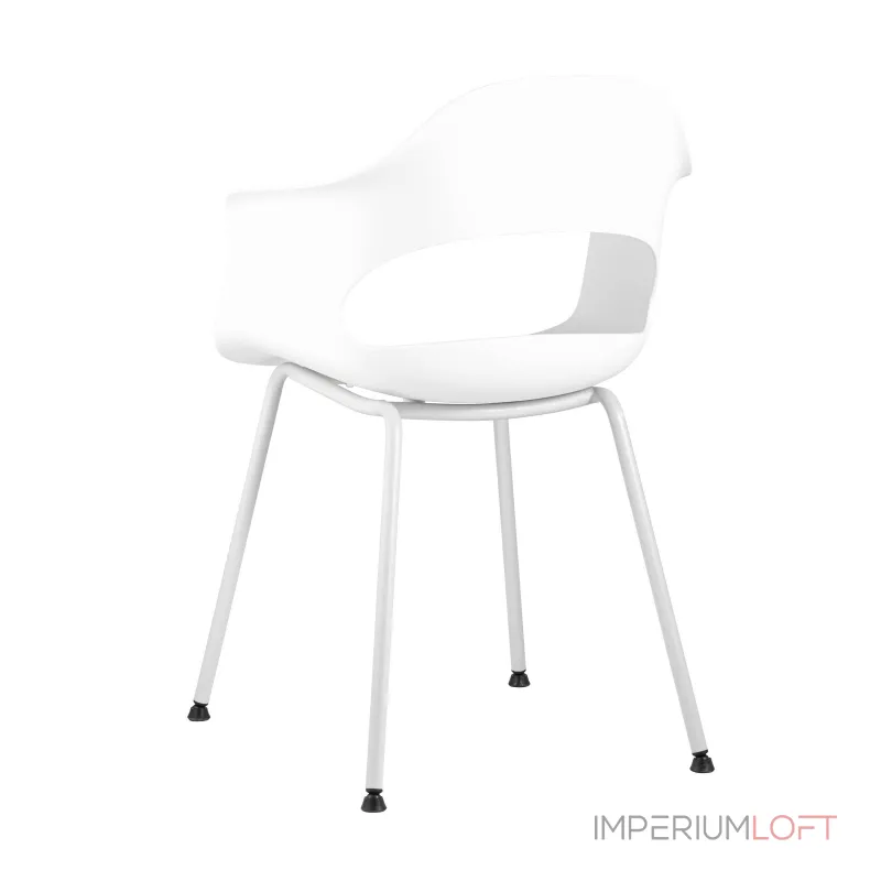 Lady белый с подножки из окрашенного металла от ImperiumLoft