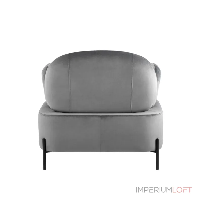 Кэнди с подлокотниками велюр серый от ImperiumLoft Кэнди с подлокотниками велюр серый от ImperiumLoft