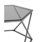 Круз 93*80 стекло smoke сталь темный хром от ImperiumLoft