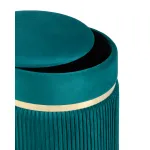 Миранда с ящиком велюр бирюзовый от ImperiumLoft