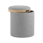 Хюгге S рогожка серый от ImperiumLoft