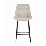 Флекс обивка велюр бежевый ножки металл черные от ImperiumLoft