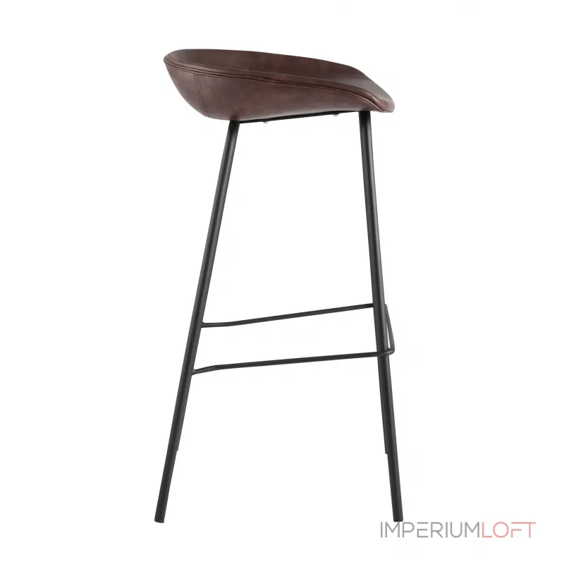 Beetle Lite PU коричневый, металлический каркас, черные ножки от ImperiumLoft Beetle Lite PU коричневый, металлический каркас, черные ножки от ImperiumLoft